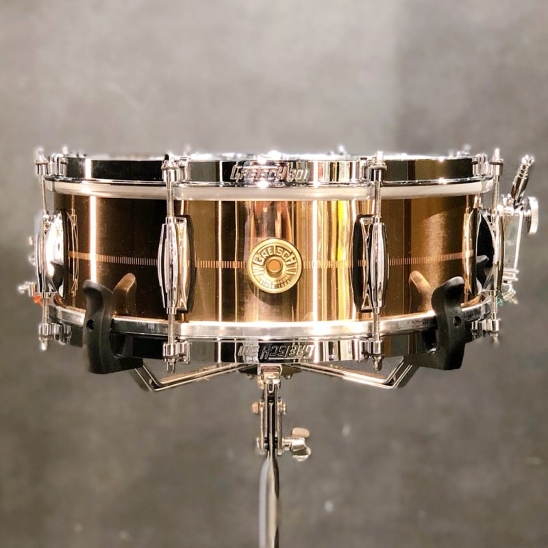 GRETSCH G4160B USA Snare Drums / Bronze Shell 14×5 フープ変更ありの画像